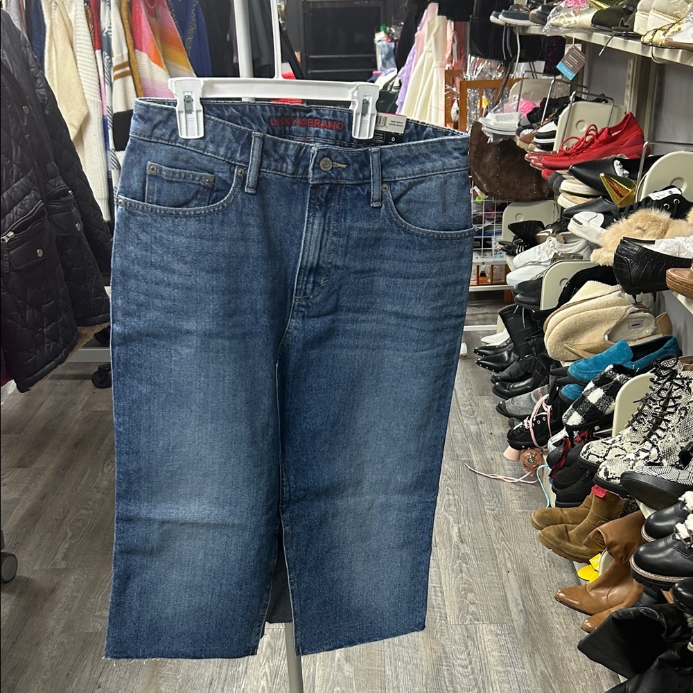 Lucky Brand Blue Denim Skirt